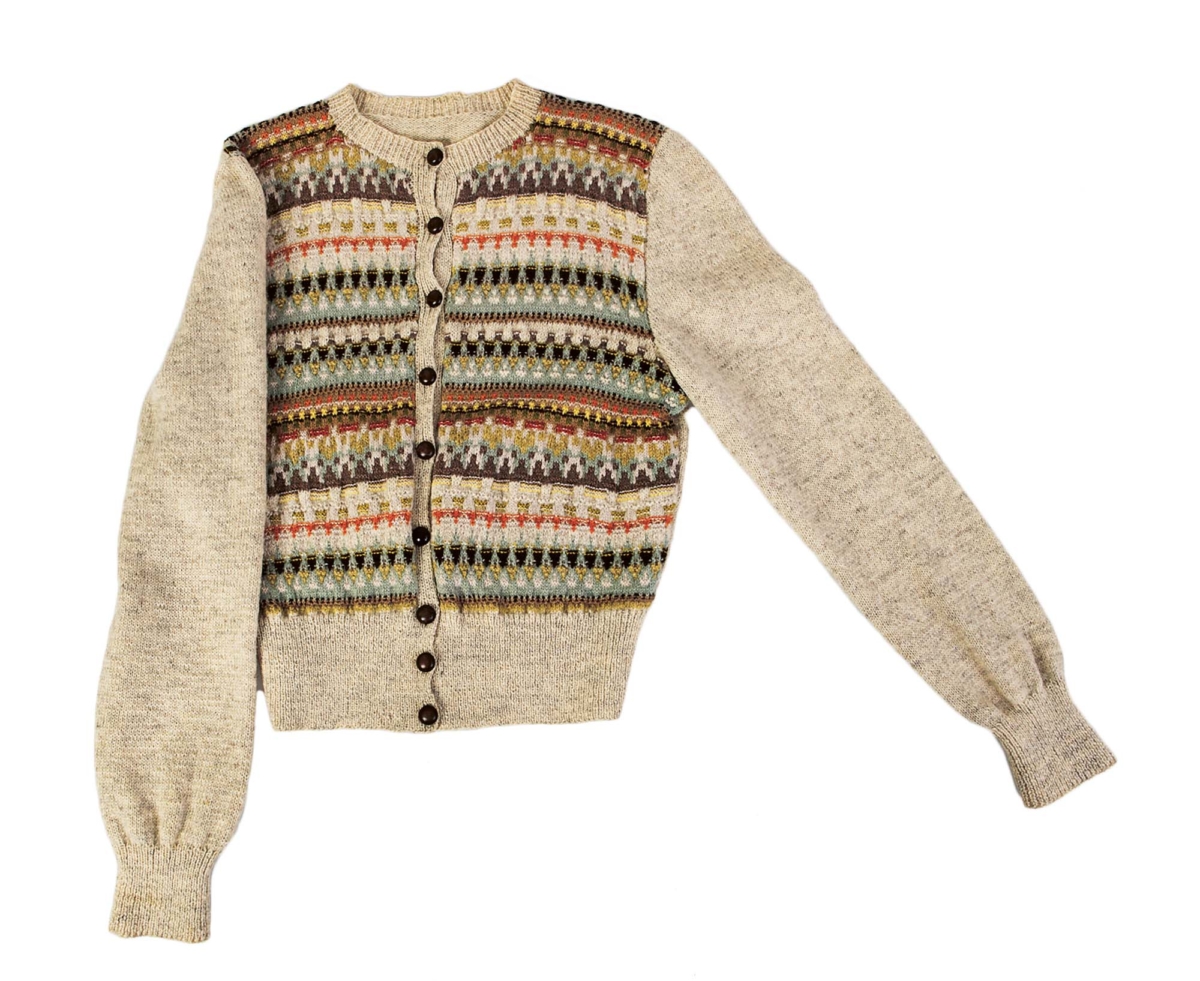 Bohus stickad kofta.