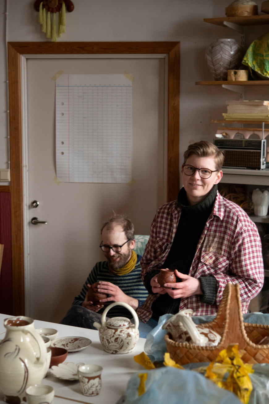 Joel Stuart Beck. och Kristine Thenman